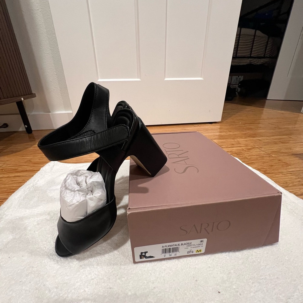 Franco Sarto Black Heels